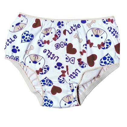 Imagem de Kit 10 Calcinhas Infantil Estampadas de Algodão Anti Alergicas