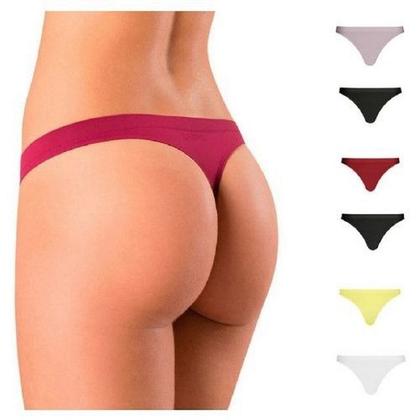 Imagem de Kit 10 Calcinhas Lupo Lingerie Microfibra Sem Costura 40600