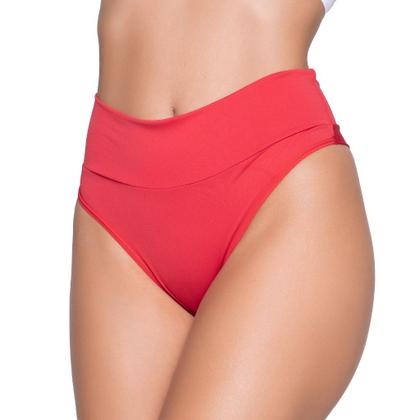 Imagem de Kit 10 Calcinhas Modeladora Cós Alto Duplo Fio Duplo