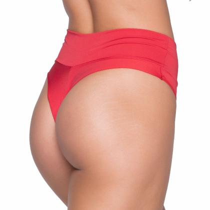 Imagem de Kit 10 Calcinhas Modeladora Cós Alto Duplo Fio Duplo