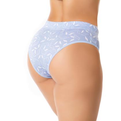 Imagem de Kit 10 Calçola Cós Alto Modeladora Calcinha Reforçada Cintura Alta Revenda Estampada