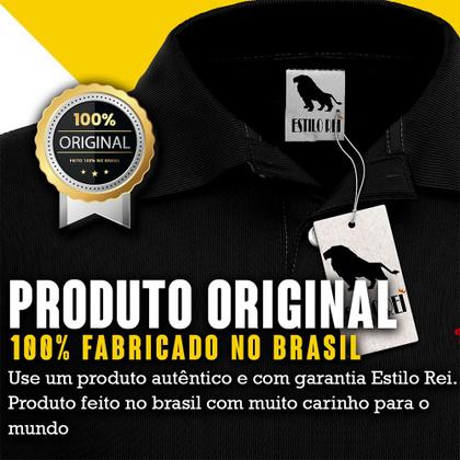 Imagem de Kit 10 Camisas Polo Tamanho Especial Plus Size Estilo Rei