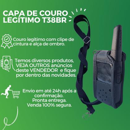 Imagem de Kit 10 Capa de Proteção Para Rádio Comunicador Motorola T38