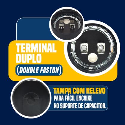 Imagem de Kit 10 Capacitor Eletrolitico De Partida 124-149uF 250Vac EPX