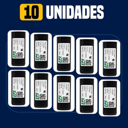 Imagem de Kit 10 Capacitor Eletrolitico De Partida 124-149uF 250Vac EPX
