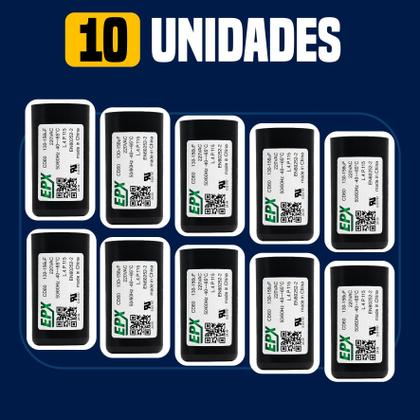Imagem de Kit 10 Capacitor Eletrolitico De Partida 130-156uF 220Vac EPX