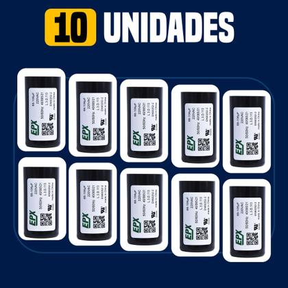 Imagem de Kit 10 Capacitor Eletrolitico De Partida 88-106uF 220Vac EPX