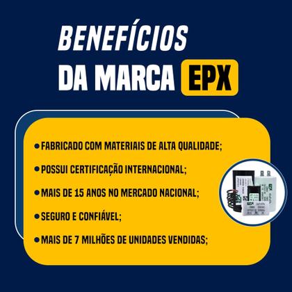 Imagem de Kit 10 Capacitor Permanente 15uF 380/400Vac EPX com Terminal Duplo