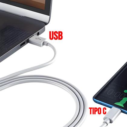 Imagem de Kit 10 Carregador Turbo Tipo C USB Cabo Super Rapido 3.6A