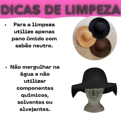 Imagem de Kit 10 Chapéus Cata Ovo Natanzinho Feltro Batateiro Pedreiro Panla de Burro Country Tradicional Preto