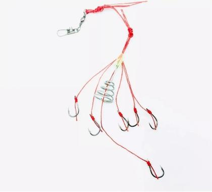 Imagem de Kit 10 Chuveirinho De Anzol Pesca Tilápia Pacu Curimba Carpa