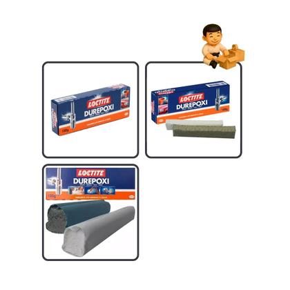 Imagem de Kit 10 cola durepox massa 100g