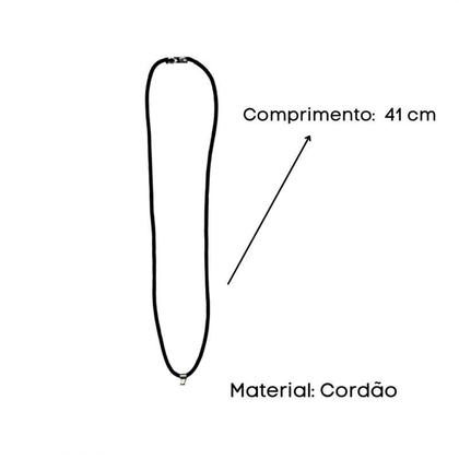 Imagem de Kit 10 Colares Gargantilha Pingentes Mix Esotéricos