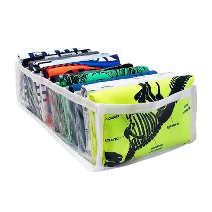 Imagem de Kit 10 Colmeia Organizador de Gaveta para Bermudas, Camisetas Juvenis, Roupa Infantil