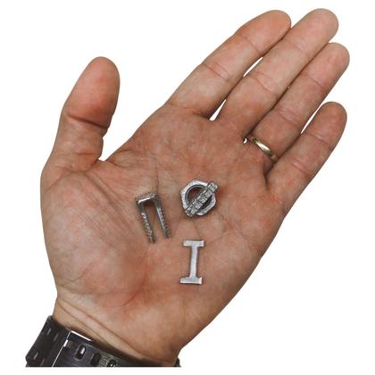 Imagem de Kit 10 Conector Split Bolt Parafuso Fendido para Emenda Cabos 16mm Bimetálico Estanhado
