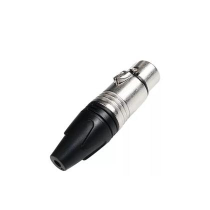 Imagem de Kit 10 Conectores MGS Plug Xlr Linha Femea