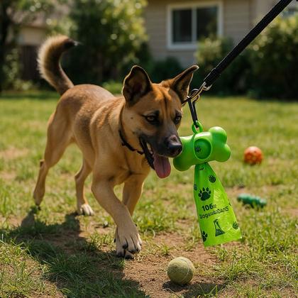Imagem de Kit 10 Conjunto de Saquinho Coletror Higiênico Para Pet 4L Sanremo