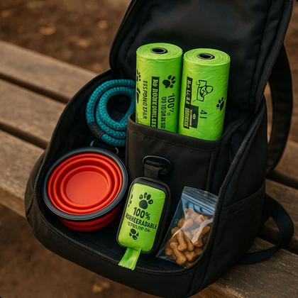 Imagem de Kit 10 Conjunto de Saquinho Coletror Higiênico Para Pet 4L Sanremo