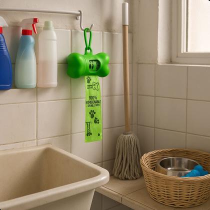 Imagem de Kit 10 Conjunto de Saquinho Coletror Higiênico Para Pet 4L Sanremo