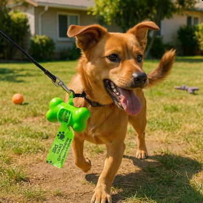 Imagem de Kit 10 Conjunto de Saquinho Coletror Higiênico Para Pet 4L Sanremo