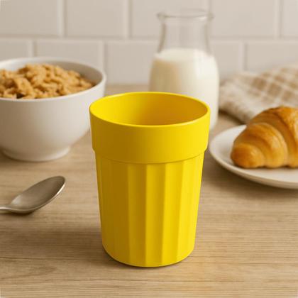 Imagem de Kit 10 Copos 350 ml de Plastico Merenda Festas Crianças Reutilizavel