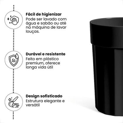Imagem de Kit 10 Copos 350 ml de Plastico Merenda Festas Crianças Reutilizavel