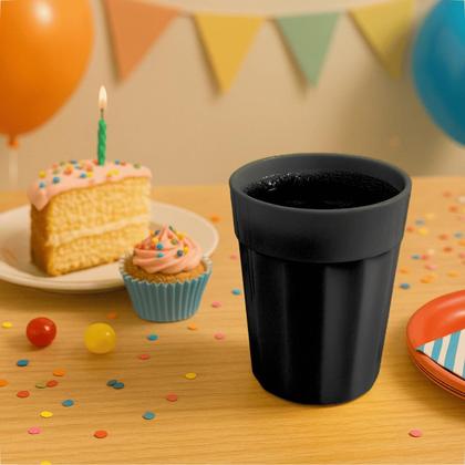 Imagem de Kit 10 Copos 350 ml de Plastico Merenda Festas Crianças Reutilizavel