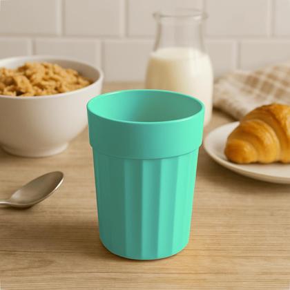 Imagem de Kit 10 Copos 350 ml de Plastico Merenda Festas Crianças Reutilizavel
