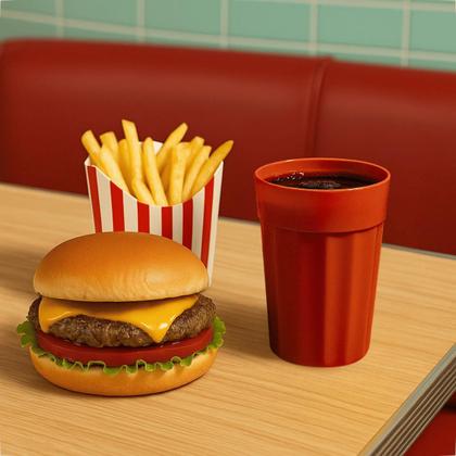 Imagem de Kit 10 Copos 350 ml de Plastico Merenda Festas Crianças Reutilizavel