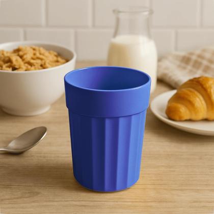 Imagem de Kit 10 Copos 350 ml de Plastico Merenda Festas Crianças Reutilizavel