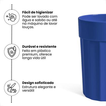 Imagem de Kit 10 Copos 350 ml de Plastico Merenda Festas Crianças Reutilizavel