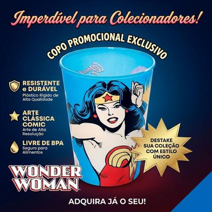 Imagem de Kit 10 Copos Mulher Maravilha para Doces e Lembranças de Festa