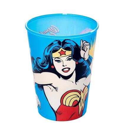 Imagem de Kit 10 Copos Mulher Maravilha para Doces e Lembranças de Festa