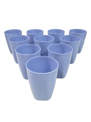 Imagem de Kit 10 copos plásticos coloridos 330 ml