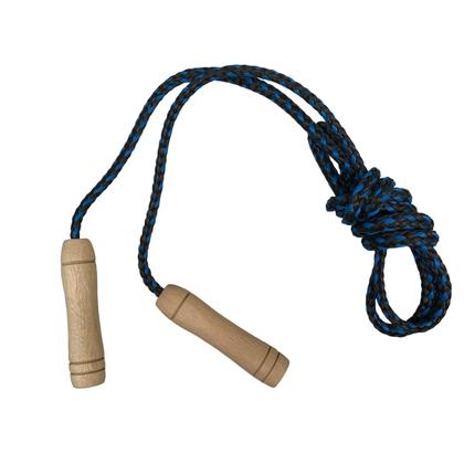 Imagem de Kit 10 Cordas de Pular Com Giro 2,5mts Com Pegada de Madeira Dafoca Sports