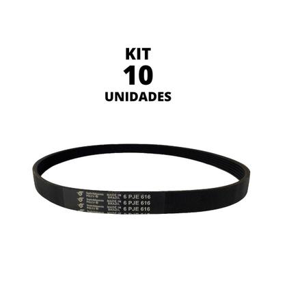 Imagem de Kit 10 Correias Borracha Premium Newmaq New-up 10kg