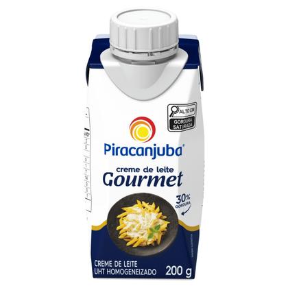 Imagem de Kit 10 Creme de Leite Gourmet Piracanjuba 200g