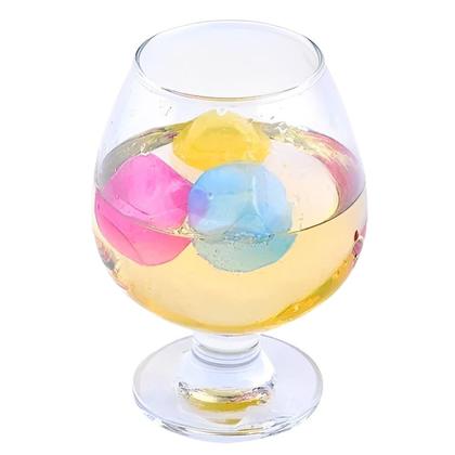 Imagem de Kit 10 Cubos De Gelo Artificial Reutilizável Colorido Kehome