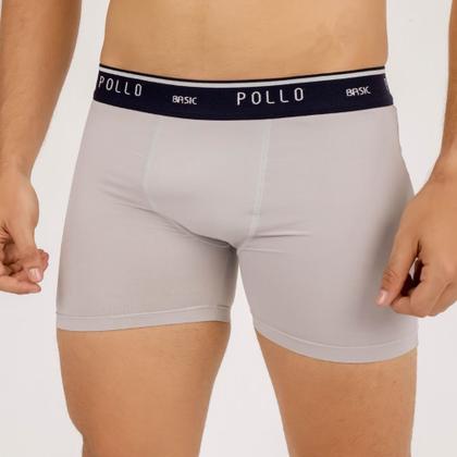 Imagem de kit/10 CUECA BOX BOXER POLLO Microfibra FORRO 100% ALGODÃO SUPER CONFORTÁVEL Altíssima Qualidade