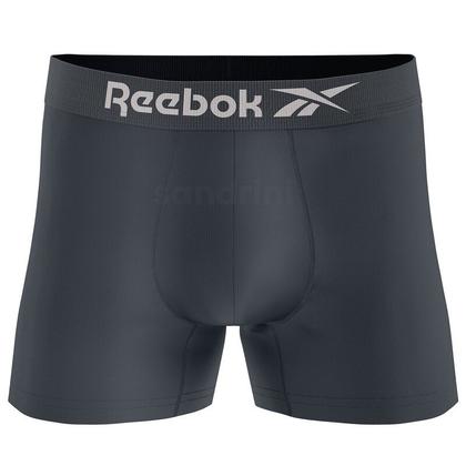 Imagem de Kit 10 Cueca Boxer Reebok Sem Costura Box com 1 Par de Meias Sandrini