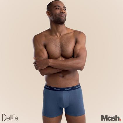 Imagem de Kit 10 Cueca Mash Box Boxer Cotton Algodão Original Com Nota Fiscal