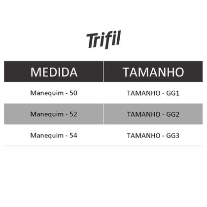 Imagem de Kit 10 Cuecas Box Masculina Sem Costura De Microfibra Trifil Lisa Básica Toque Macio Plus Size