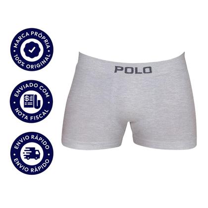 Imagem de Kit 10 Cuecas Box Sem Costura Algodão Masculina