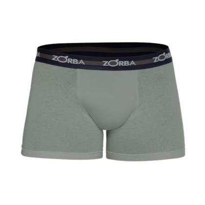 Imagem de Kit 10 Cuecas Boxer Box Zorba Max 702 Cós Elástico 100% Algodão