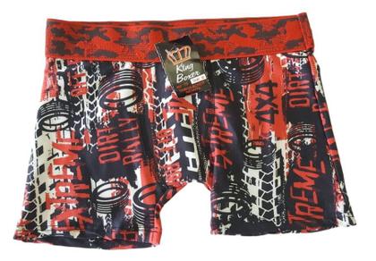 Imagem de Kit 10 Cuecas Boxer Infantil Estampadas Ref 112 KingBoxer