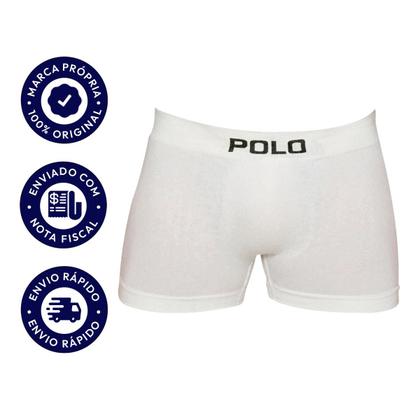 Imagem de Kit 10 Cuecas Boxer Polo Star Algodão 781 Box Masculina Sortida