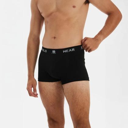Imagem de Kit 10 Cuecas Boxer Polo Wear Masculina Microfibra Sort