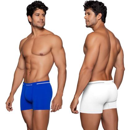 Imagem de Kit 10 Cuecas Boxer Selene Masculina Microfibra Box Sem Costura Atacado Original