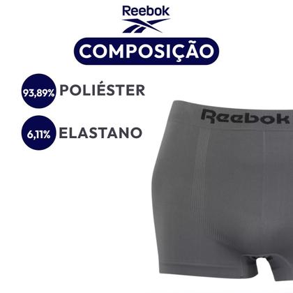 Imagem de Kit 10 Cuecas Reebok Boxer Classic Microfibra Sortido