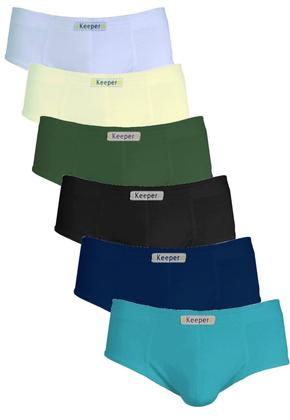 Imagem de Kit 10 cuecas slip de algodão tamanhos grandes 54 ao 64 plus size